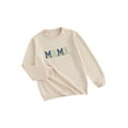 thumbnail image 1 of Nituyy Mommy and Me Matching Outfits, Long Sleeve Letter Hat Print Sweatshirts Pullovers Fall Clothes, 1 of 6