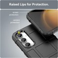 thumbnail image 5 of Slim Fit Durable Phone Case for Samsung Galaxy S23 FE, Rugged Shield Outdoor Case with Military Grade Shockproof, Drop-Tested and Camera Lens Protection Case for Galaxy S23 FE, HD Black, 5 of 6