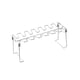 thumbnail image 3 of Matsuzay Parrilla para barbacoa, soporte para asador de pierna de pollo, diseño plegable, parrillas de Picnic, accesorios para exteriores, suministros de Cocina y Comedor Matsuzay HA066995-00, 3 of 6