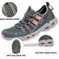 thumbnail image 3 of WOTTE Womens Quick Drying Water Hiking Shoes Barefoot Aqua Outdoor Sports Sneakers for Beach Swim Surf, Pink 11, 3 of 9