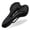 Black, variant on M Buder Premium Bicycle Saddle Breathable PU Leather Hollow Cushion Comfortable Road Mountain Bike Seat Shockproof Waterproof Universal Cycling Padding Blue