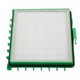 thumbnail image 5 of Manicure Vacuum Cleaner Filter Replacement Plastic Particle Capture Home Use Light Green 17.00X15.20X1.80CM 1Pcs, 5 of 5