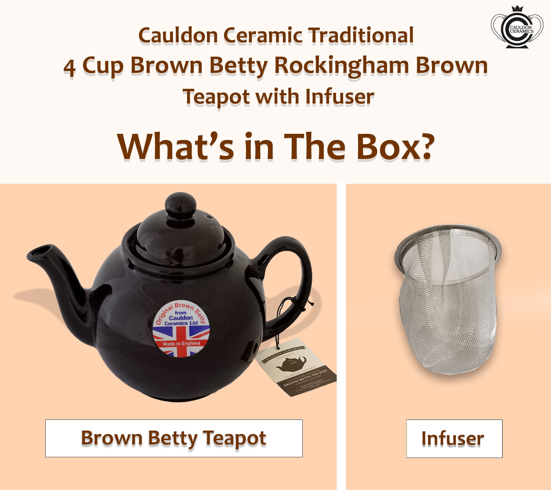 Brown Betty Teapot – Simpson & Vail