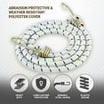 thumbnail image 3 of Bungee Cords RamPro de 72 pulgadas de largo, paquete de 3 con ganchos de metal, 3 of 7