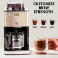 thumbnail image 4 of Kenmore Elite Machine à Café 12 Tasses avec Moulin à Meules, Café Fraîchement Moulu pour des Infusions Parfaites, 4 of 9