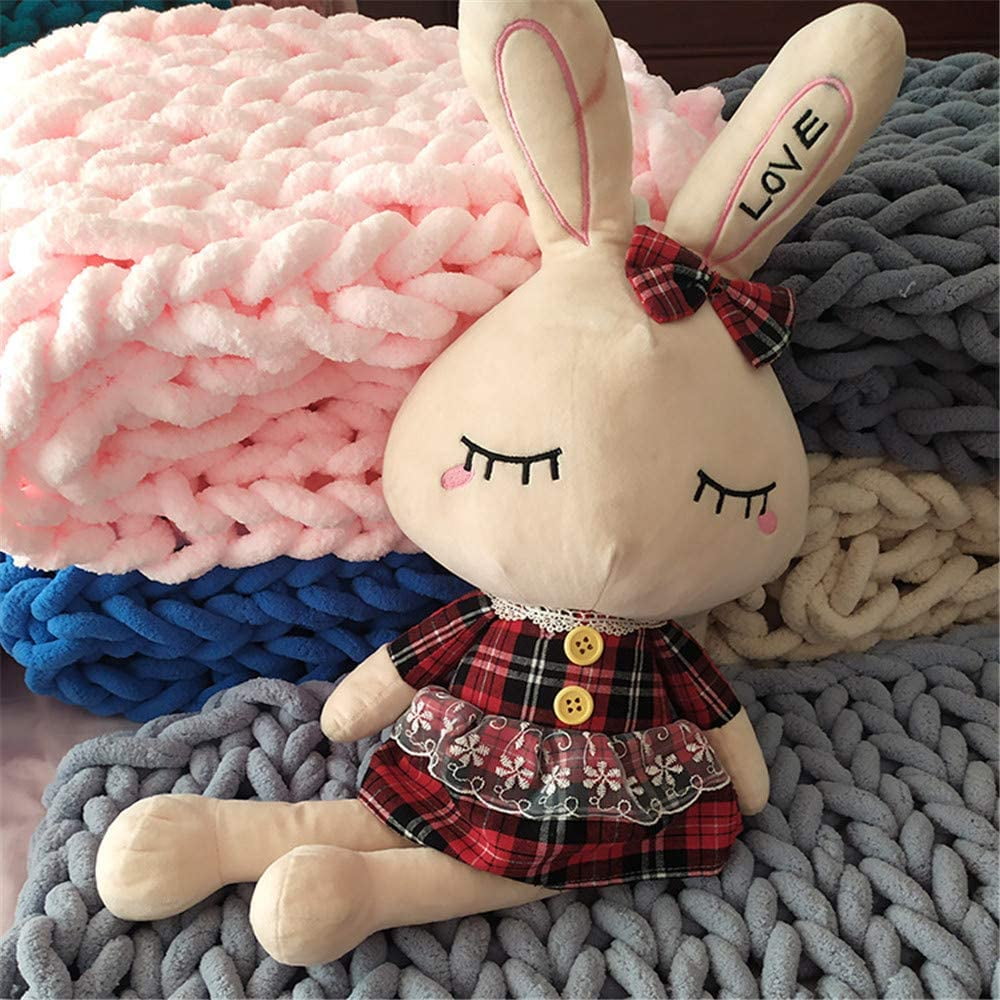 Zecatl Knitted Blanket Coarse Comfortable Blanket Chunky Wool Blanket Knitted Blanket Bedspread Throw Blanket Home Decor Gift For The Sofa Bedspread
