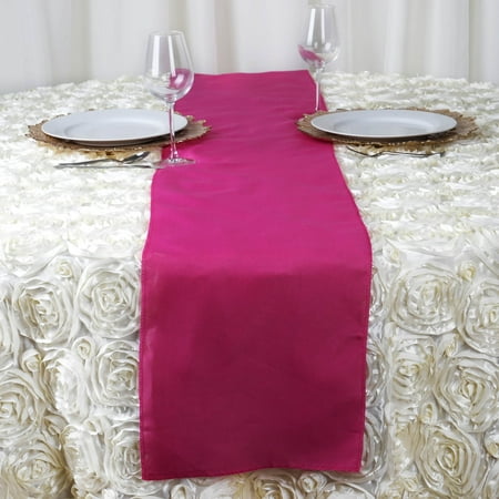 Balsacircle 12 X 108 Polyester Table Top Runner Wedding Party