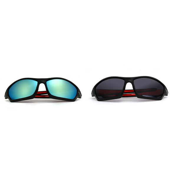 1 Pair Sun Glasses Waterproof Outdoor Sunproof Eyewear Dustproof Replacement Stylish Ergonomic Sports Biking Eyewear Eyeglasses Green