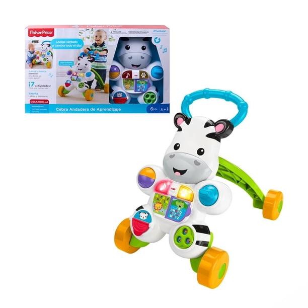 Andadera de Aprendizaje Fisher-Price Ríe y Aprende Cebra