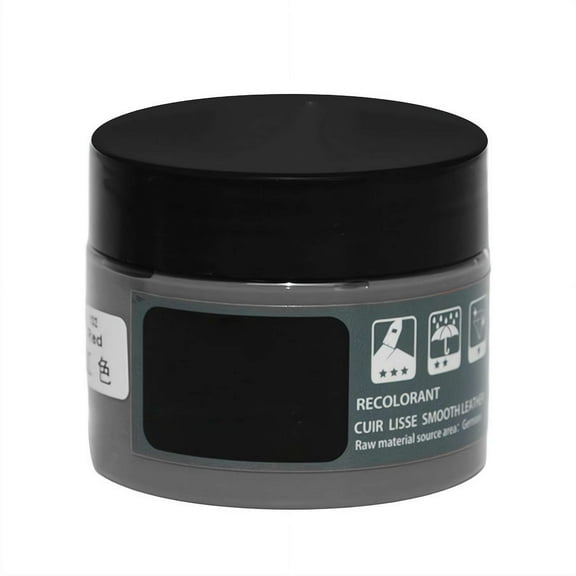 Leather Repair Kit, Liquid Skin Recoloring Balm for Auto Seats & Shoes, Repair Scratches, Cracks, & Rips Easily