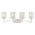 thumbnail image 2 of Livex Lighting 50564-91 Gramercy 4-Light Bath Light, Brushed Nickel, 2 of 4
