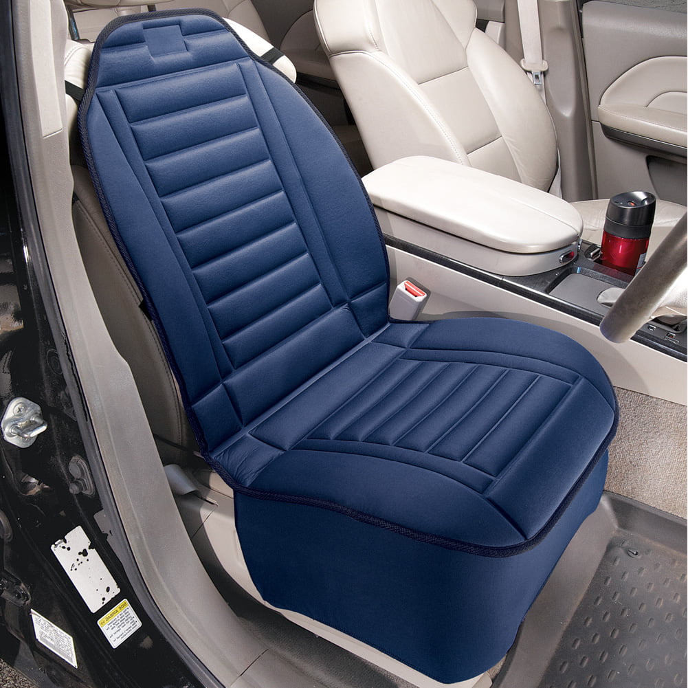 Comfortable Padded Car Seat Cushion, Designed for Most Cars, Trucks