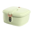 thumbnail image 2 of DOLITY Grain Rice Container Rice Bucket Leakproof Lid, Large Capacity Food Grain Box Bin, Rice Storage Bin for Flour Cereal Dry Food For 5KG, 2 of 9