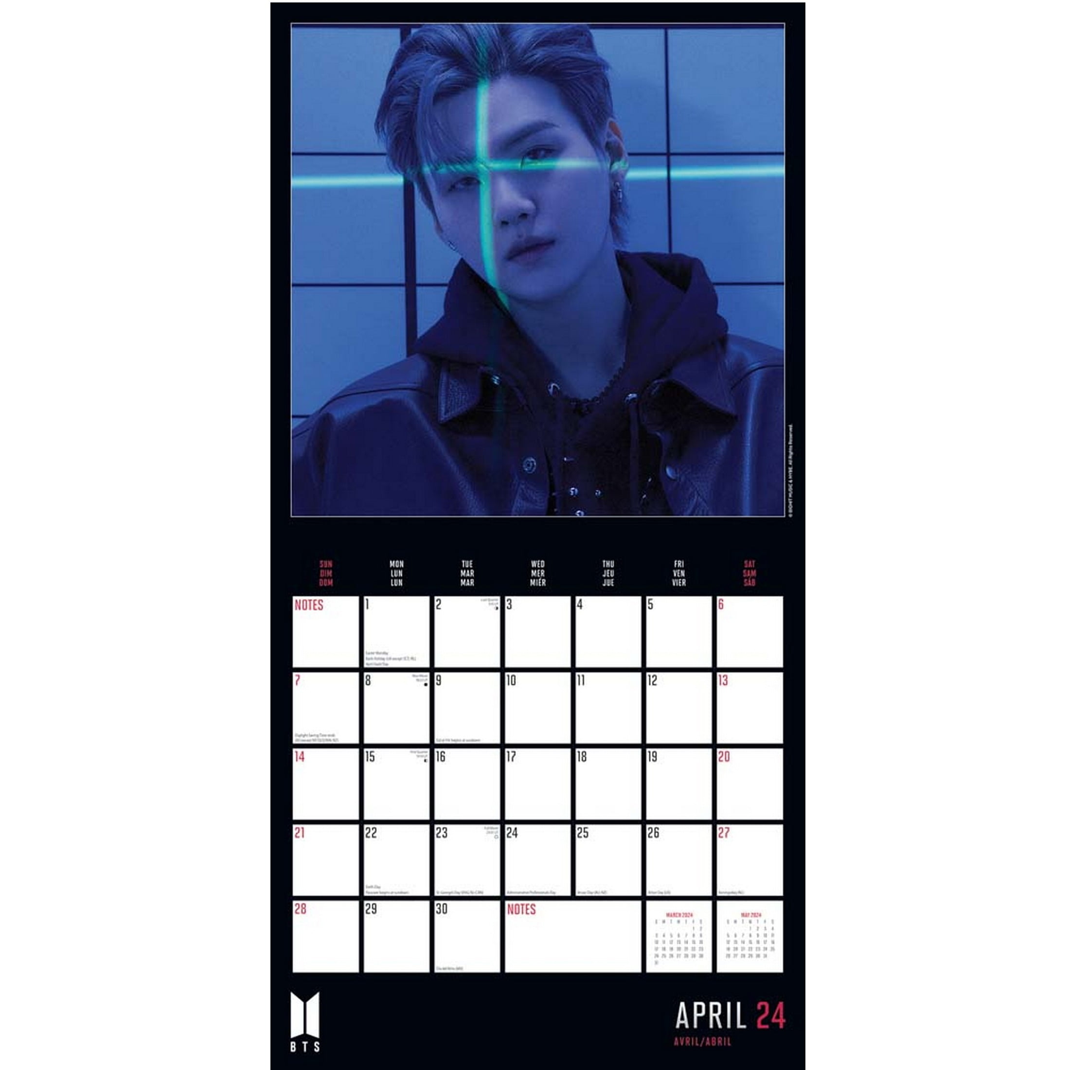 BTS Official 2024 12x24