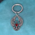 thumbnail image 2 of Phoenix Bird Red Crystal Pendant Keychain Eagle Pendant Beautiful Animal Key Chains Charm Women Viking Jewelry Boyfriend Gift, 2 of 4