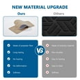 thumbnail image 6 of MOONORAH Non-Slip Washable Staircase and Floor Step Tread, Polyester Begie, 30'' X 8'', 15 Count, 6 of 8