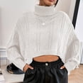 thumbnail image 1 of EGNMCR Chandails pour Femmes Grande Taille Col Rond Décontracté Manches Longues Imprimé, Cadeaux pour Femmes, 1 of 4