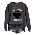 thumbnail image 1 of EHQJNJ Chandails en Molleton pour Femmes avec Slogans Mode Spectre Manches Longues Col Rond Chandail à Capuchon Chandails en Molleton Graphiques avec Poche avant Chandails en Molleton pour Femmes avec Fleurs, 1 of 3