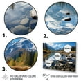 thumbnail image 3 of Designart "The Rockies Majestic Presence in Canada II" Landscapes Wall Decor, 3 of 5