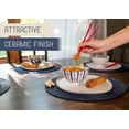 thumbnail image 4 of Nat & Jules Assorted Blue and White 18 ounce Ceramic Cereal Bowls Set of 4, 4 of 6