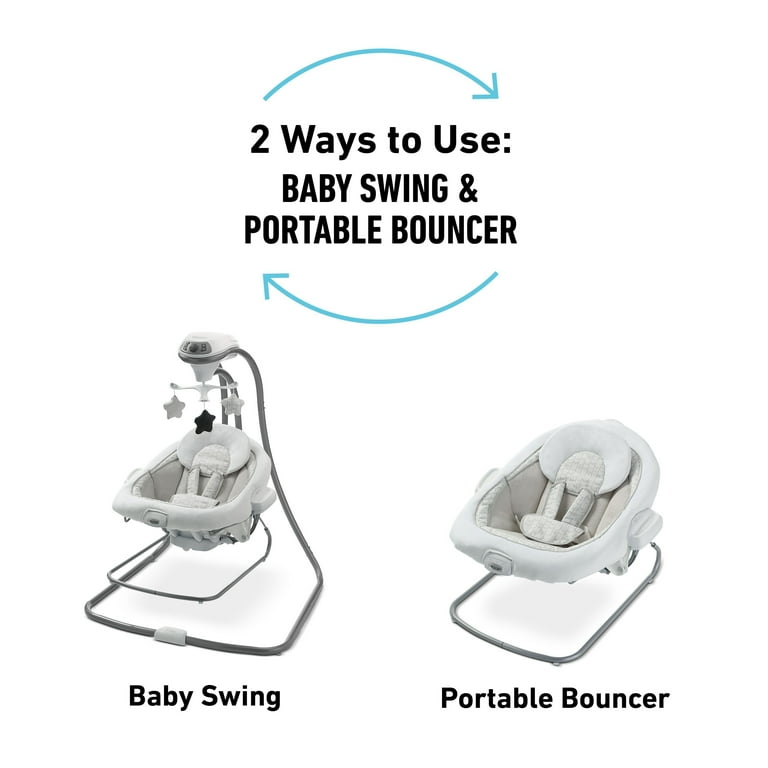 Graco duet lx swing and bouncer hot sale