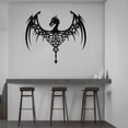 thumbnail image 3 of Cuadro Decorativo de Metal con Diseño dragon alas Mediano, 3 of 4