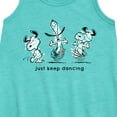 thumbnail image 2 of Peanuts - Snoopy Just Keep Dancing - Youth Girls A-line Dress, 2 of 5