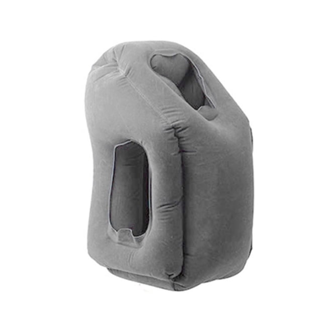 Almohada inflable para el cuello utilizada para aviones/coches/autobuses/trenes