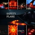 thumbnail image 5 of (Paquete de 6) Luz de advertencia LED Antorcha intermitente de carretera Base magnética Señal de emergencia TUNC Sencillez, 5 of 5