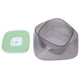 thumbnail image 5 of Cuenco flotante para mascotas, multifunción, a prueba de derrames, automático, cuenco de agua para perros, gatos, mascotas, niebla matutina, verde, 5 of 5