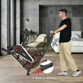 thumbnail image 4 of Gymax Unlimited Resistance Airdyne Bike Fan Exercise Bike with Clear LCD Display, 4 of 10