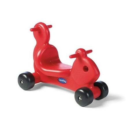 CarePlay Squirrel Ride - On / Walker with Handles in Red