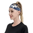 thumbnail image 4 of Wukai Forest Elk Sports sweatband,Men & Women Sweatband Headband for Running, Cross Training, Racquetball, Working Out, 4 of 7