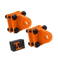 thumbnail image 5 of Luwecf 2Pcs D Shackle Bracket Alloy Towing Accessories for Truck Tractors Orange, 5 of 9