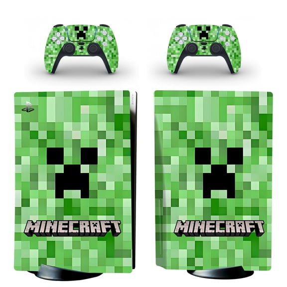 Full Body Vinyl Skin Stickers for PS5 Disc Edition Console and Controllers