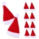 thumbnail image 4 of 12pcs Navidad temática Mini sombrero decoración piruleta tapa Mini Santa Claus sombreros decoraciones, 4 of 5