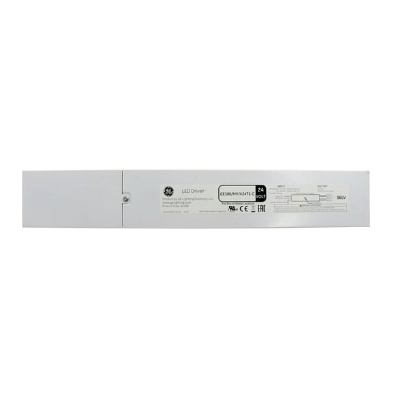 GE GE180/MV/V24T1-C 62189 Dual Output LED Driver, 24VDC, 180W, 100-277V