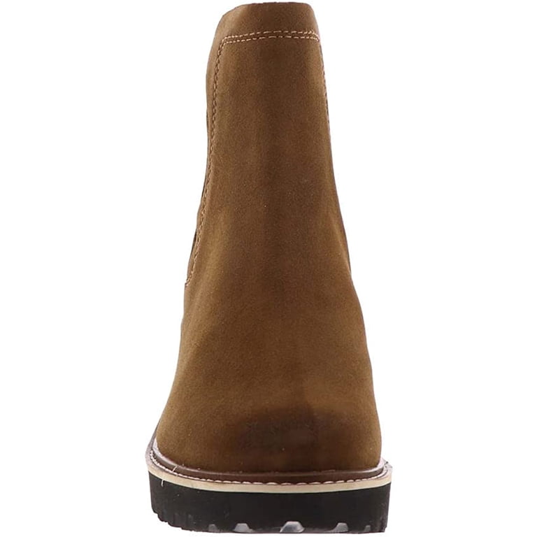 Dolce Vita Huey H2O Dk Brown Suede Pull On Round Toe Chunky  display picture 1