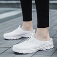 thumbnail image 5 of CHICVOMEY Clogs Mules for Women Shoes Slip on Sneakers Flats Lightweight Breathable Mesh Comfort Walking Shoes, 5 of 8