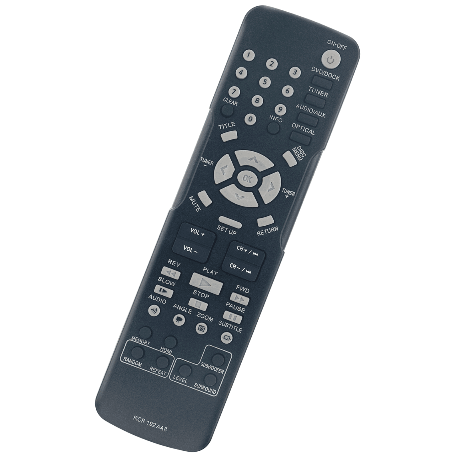 RCR192AA8 Replace Remote Control for RCA Home Theater System RTD615i