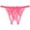 Hot Pink, variant on Bigersell Womens Lace Briefs - Ladies Crotchless G-String Thongs Underwear for Women Lingerie Panties Blue One Size