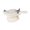White, variant on Honey Gate Tap Spigot For Extractor Beekeeping Bottling Port Dispenser With Clamp Leak Proof Honey Drain Valve For Apiary Honey Harvesting(Yellow-12Cm)