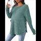 thumbnail image 3 of Camiseta de Maternidad de Larga para Mujer, Top Deportivo, Túnica, Atuendo para Mamá. Verde M, 3 of 10