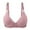 Hot Pink, variant on Wireless Bras for Women No Underwire Lace Push Up Seamless Bra Purple Size 38