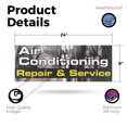 thumbnail image 2 of AC Repair & Service Vinyl Decal 24 Inch x 9 Inch Weatherproof Heavy-Duty Adhesive Backing | HVAC Maintenance, Cooling Systems, Heating Repairs | Made in USA, 2 of 6