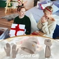 thumbnail image 4 of REDESS Women's Winter Beanie Hat, Scarf & Glove Sets for Women and Men-Brown, 4 of 7