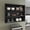 Black, variant on TUHOME Wally 3-Tier Open Wall Cabinet, 36"W x 30"H x 12"D Engineered Wood Wall Shelf Storage