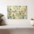 thumbnail image 2 of Elephant Stock Expressive Pale Floral Wall Art - Horizontal Canvas Wall Art - Living Room Wall Decor - Abstract Canvas - Green And Pink Decor By Silvia Vassileva - 12" x 8", 2 of 8