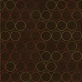 thumbnail image 1 of Ahgly Company Machine Washable Indoor Square Transitional Black Brown Area Rugs, 7' Square, 1 of 7