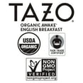 thumbnail image 5 of 2X - Tazo Organic Awake English Breakfast Black Tea - 16ct Total 32 Tea Bags, 5 of 7